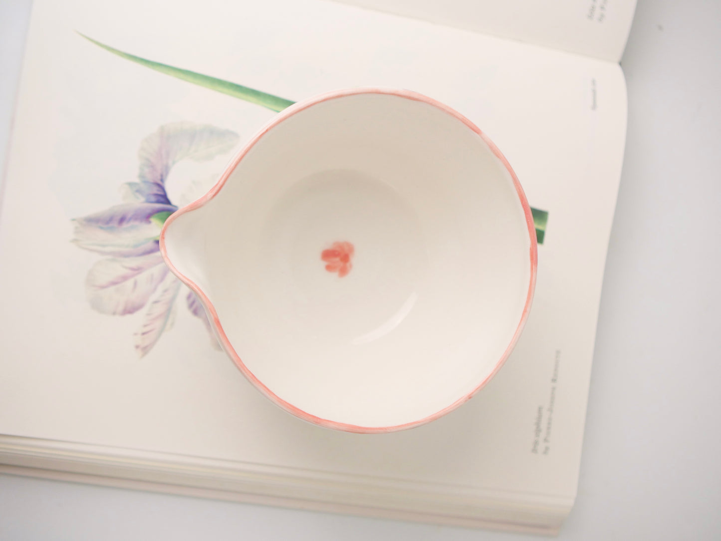 floral whimsy matcha bowl