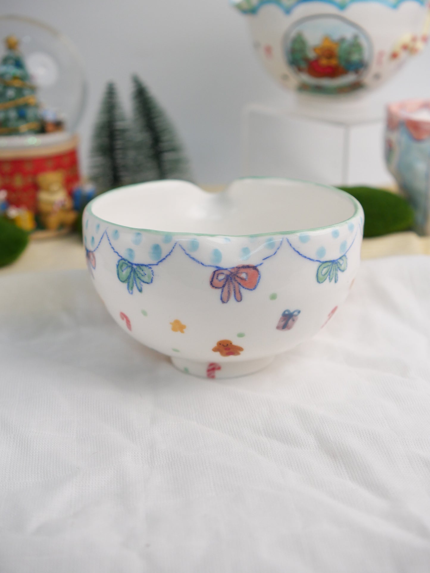 sweet winter matcha bowl