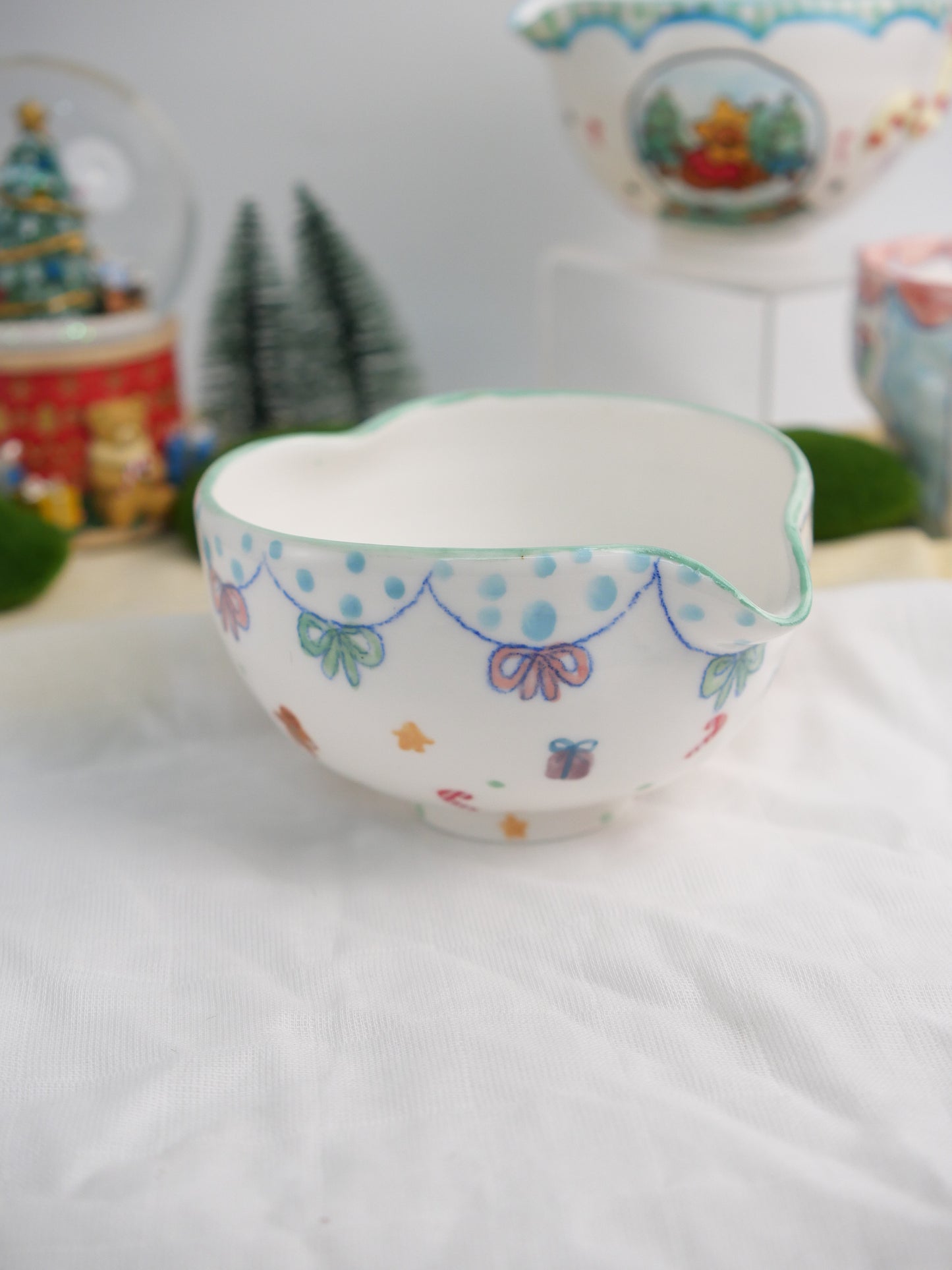 sweet winter matcha bowl