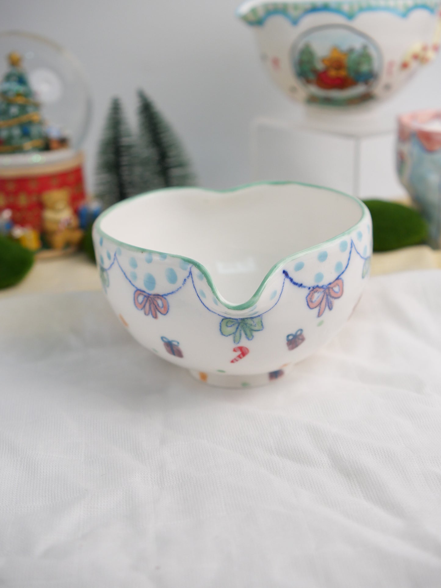 sweet winter matcha bowl