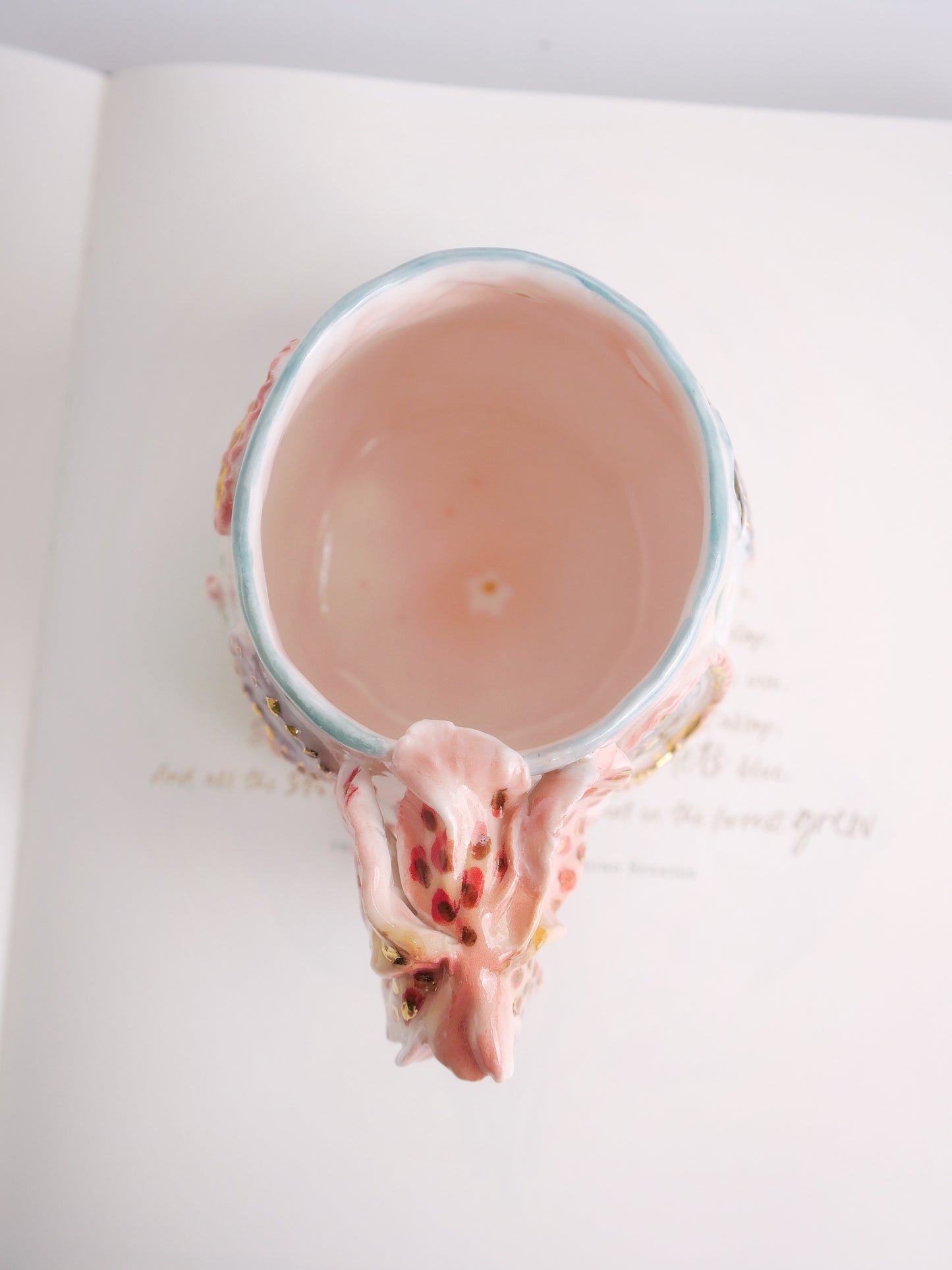 Princess orchid mug