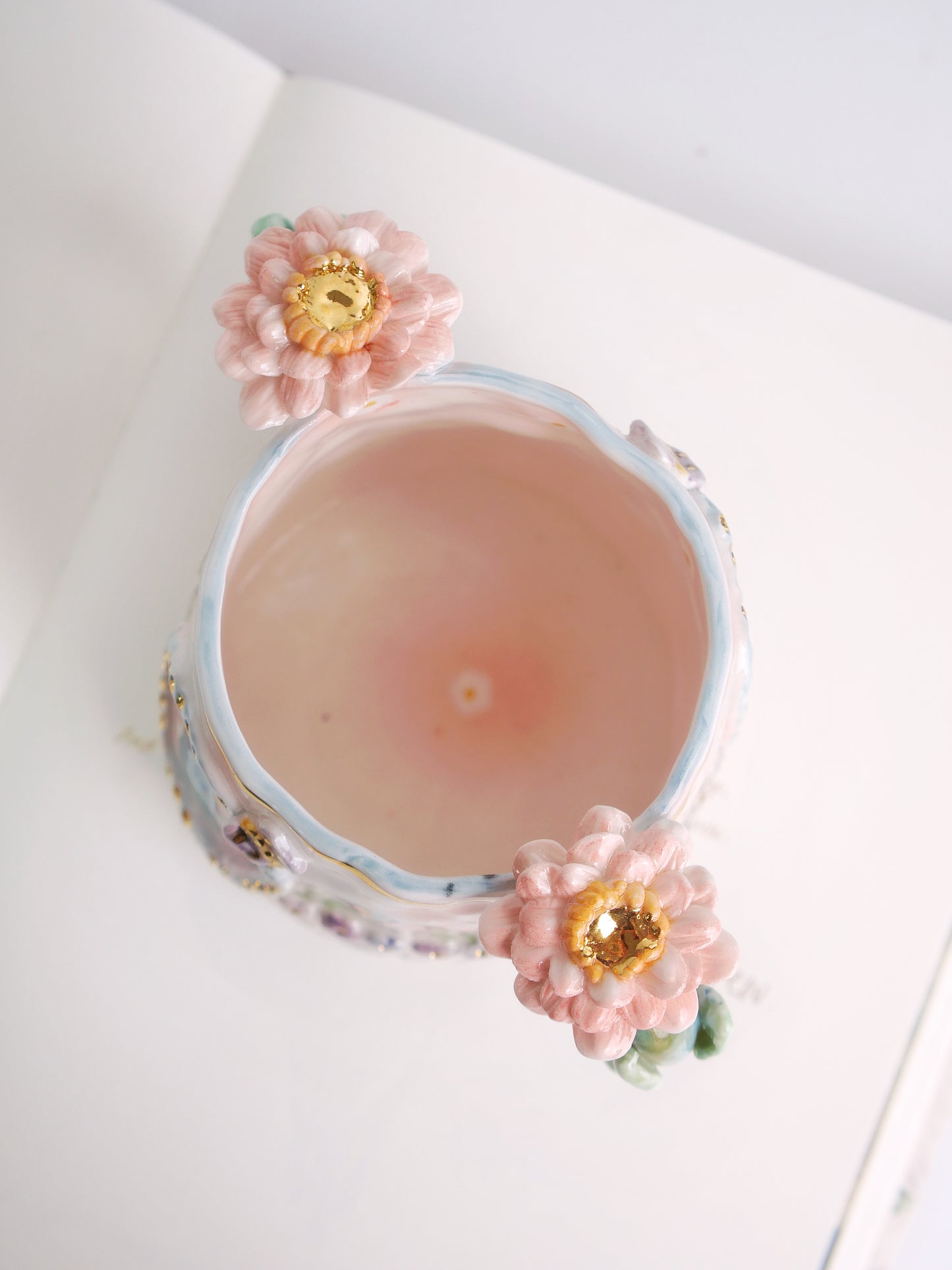 Little pink daisy mug