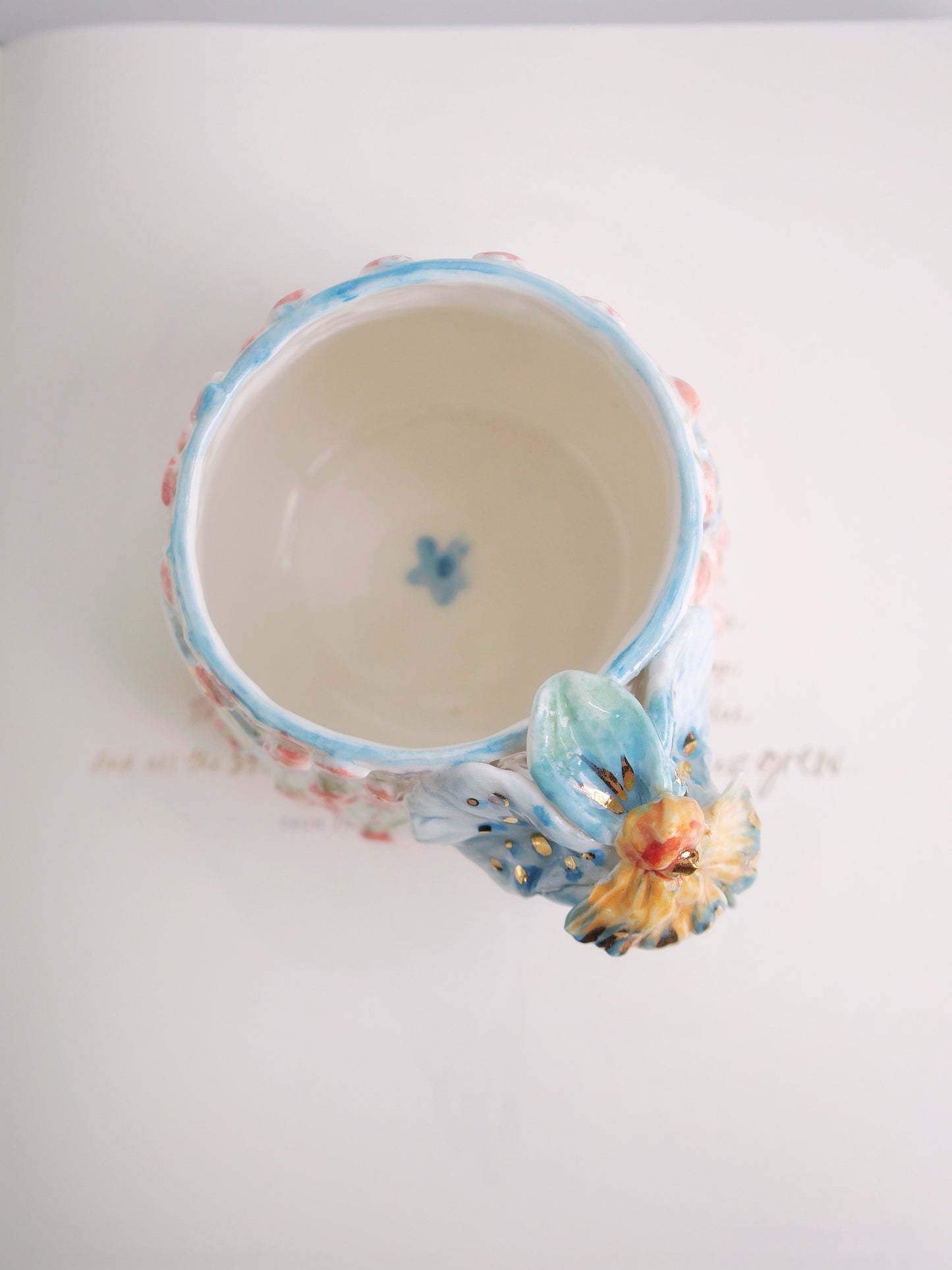 Midnight orchid mug