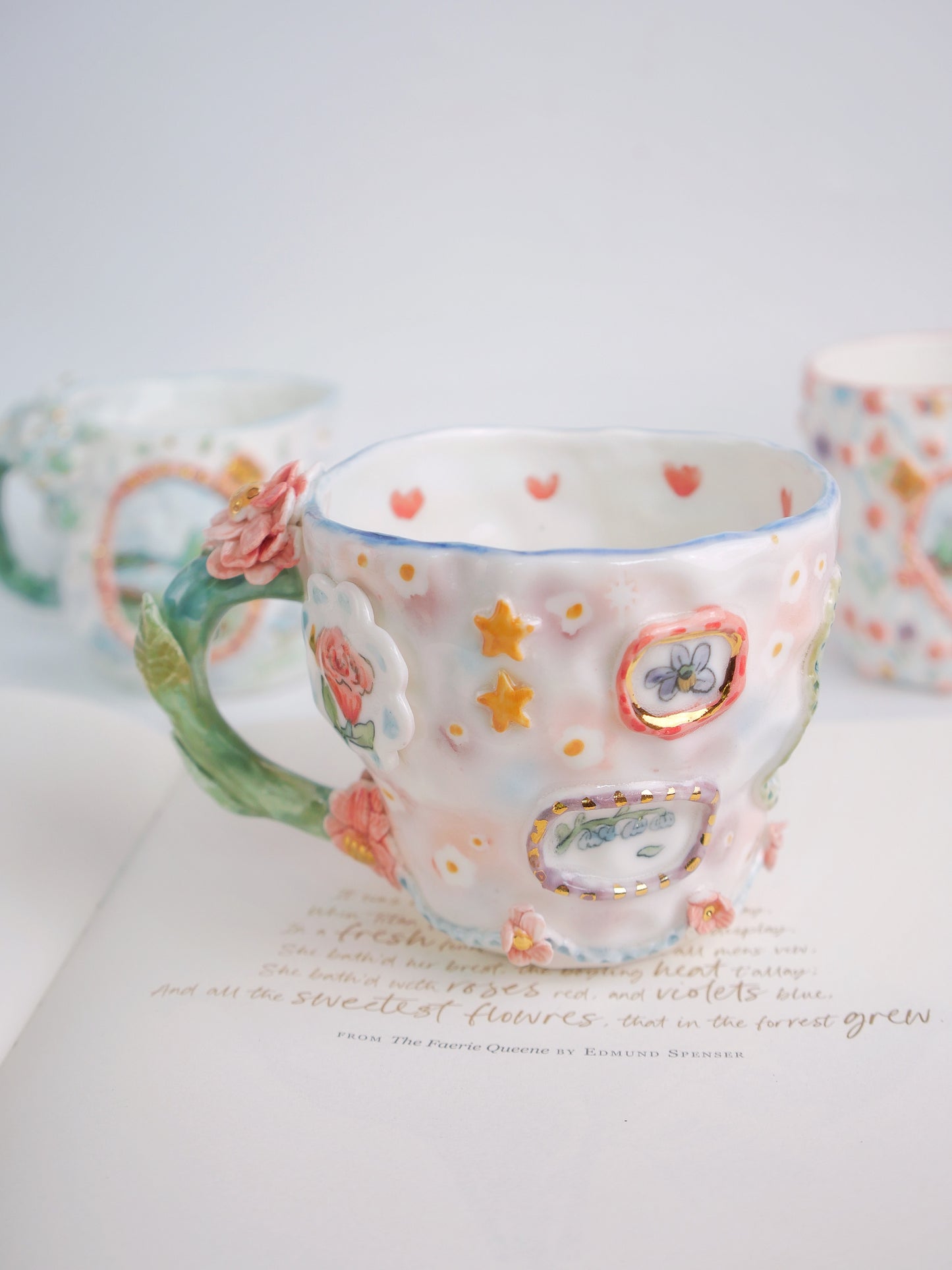 Blush bloom mug (Defect)