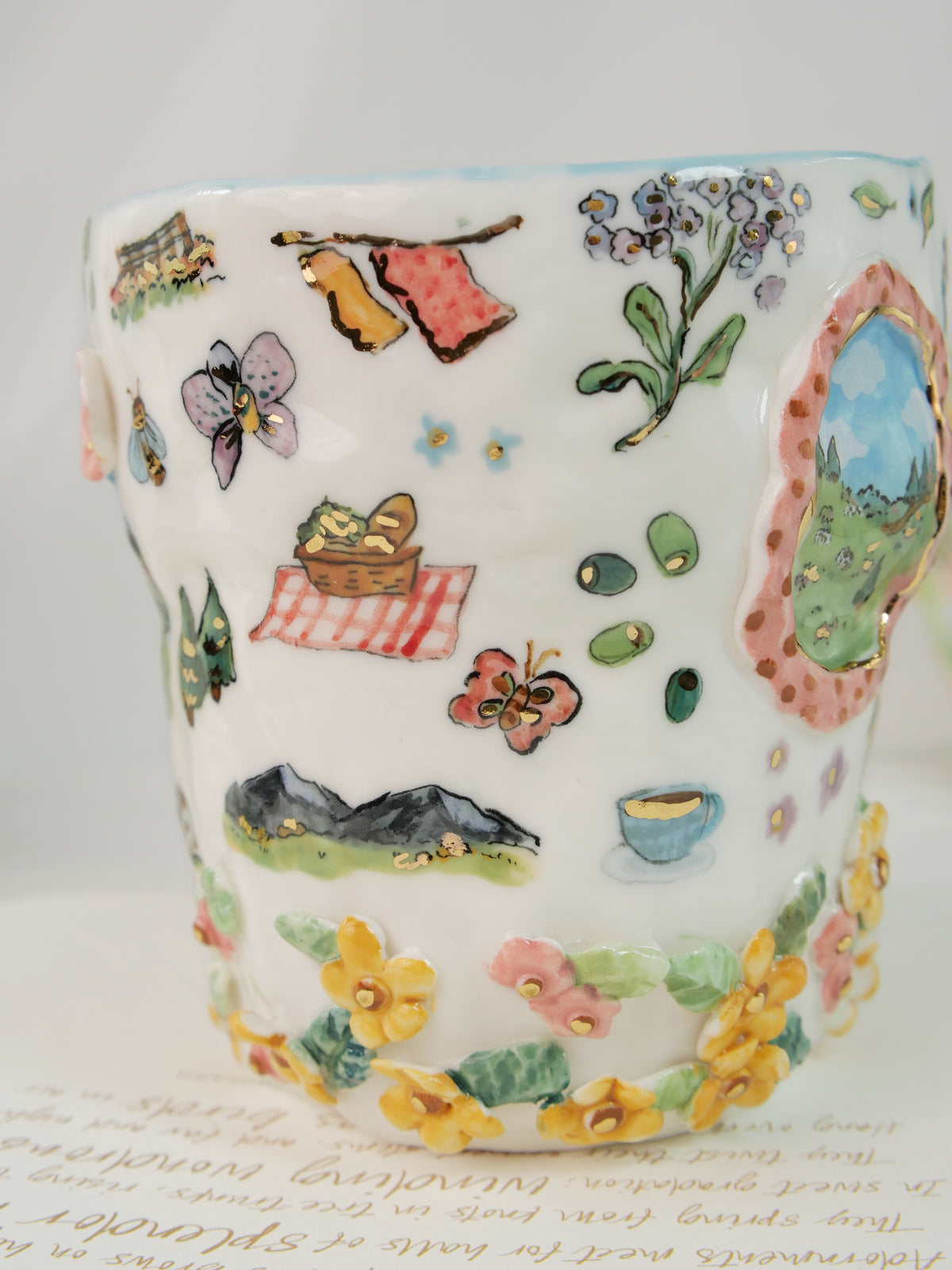 A summer day at Tre Cime Mug