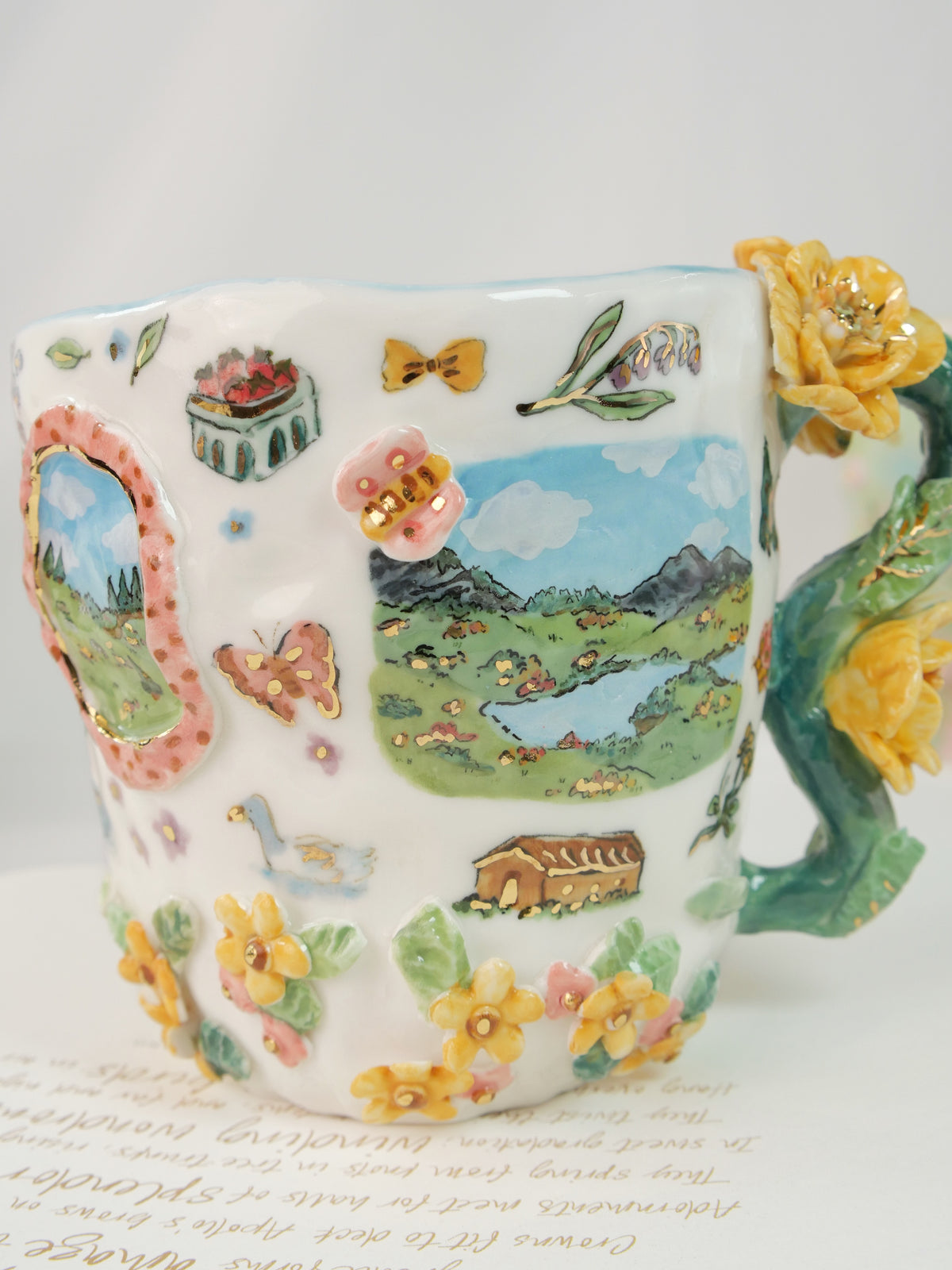 A summer day at Tre Cime Mug