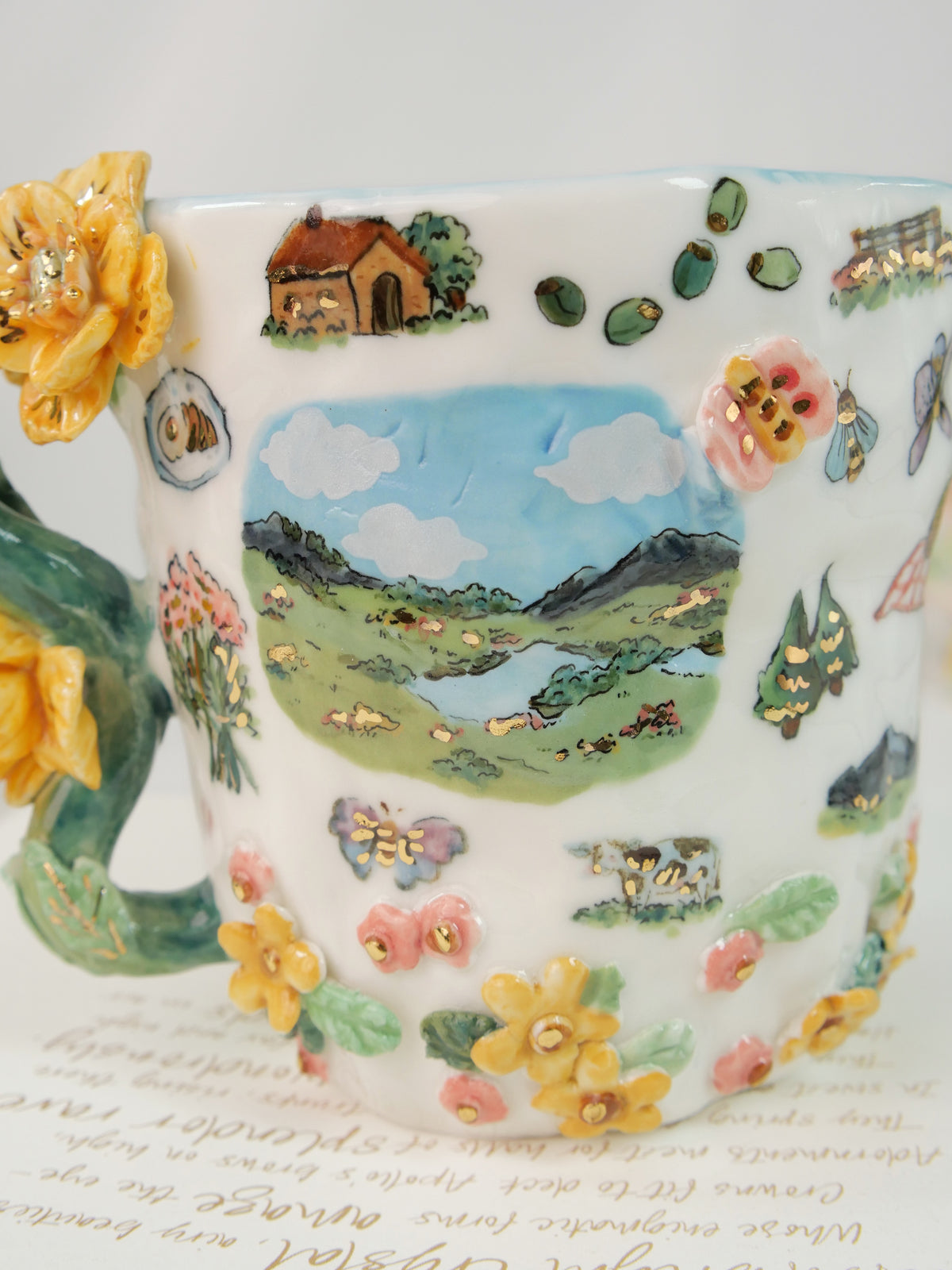 A summer day at Tre Cime Mug