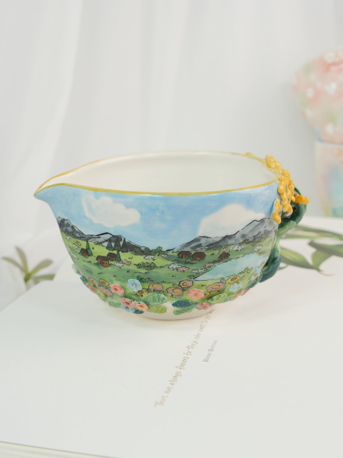 Dolomites Summer — Buttercup Matcha Bowl