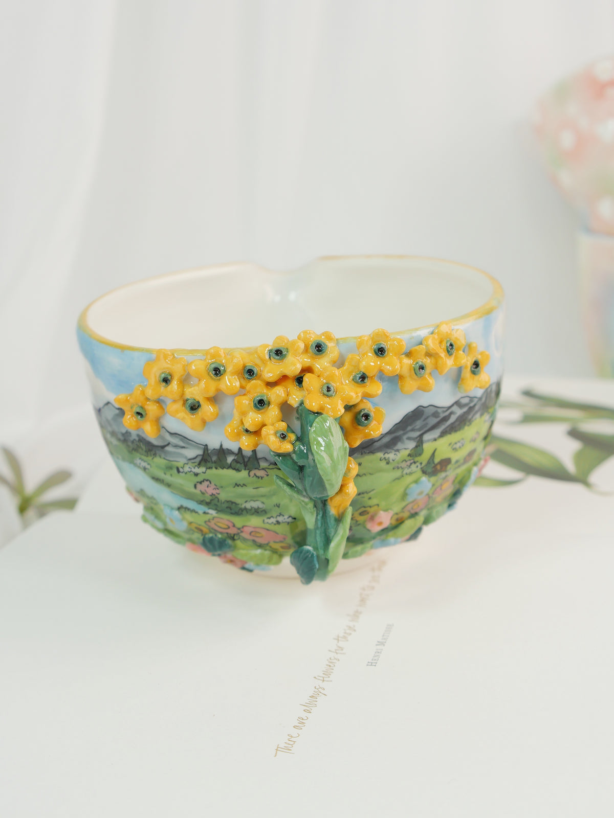 Dolomites Summer — Buttercup Matcha Bowl