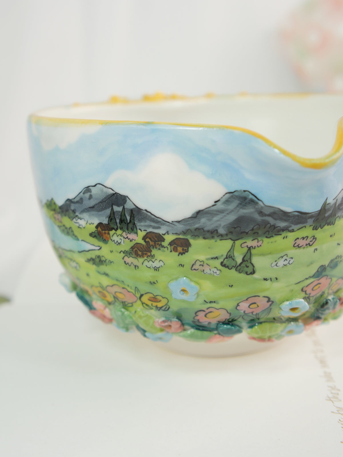 Dolomites Summer — Buttercup Matcha Bowl