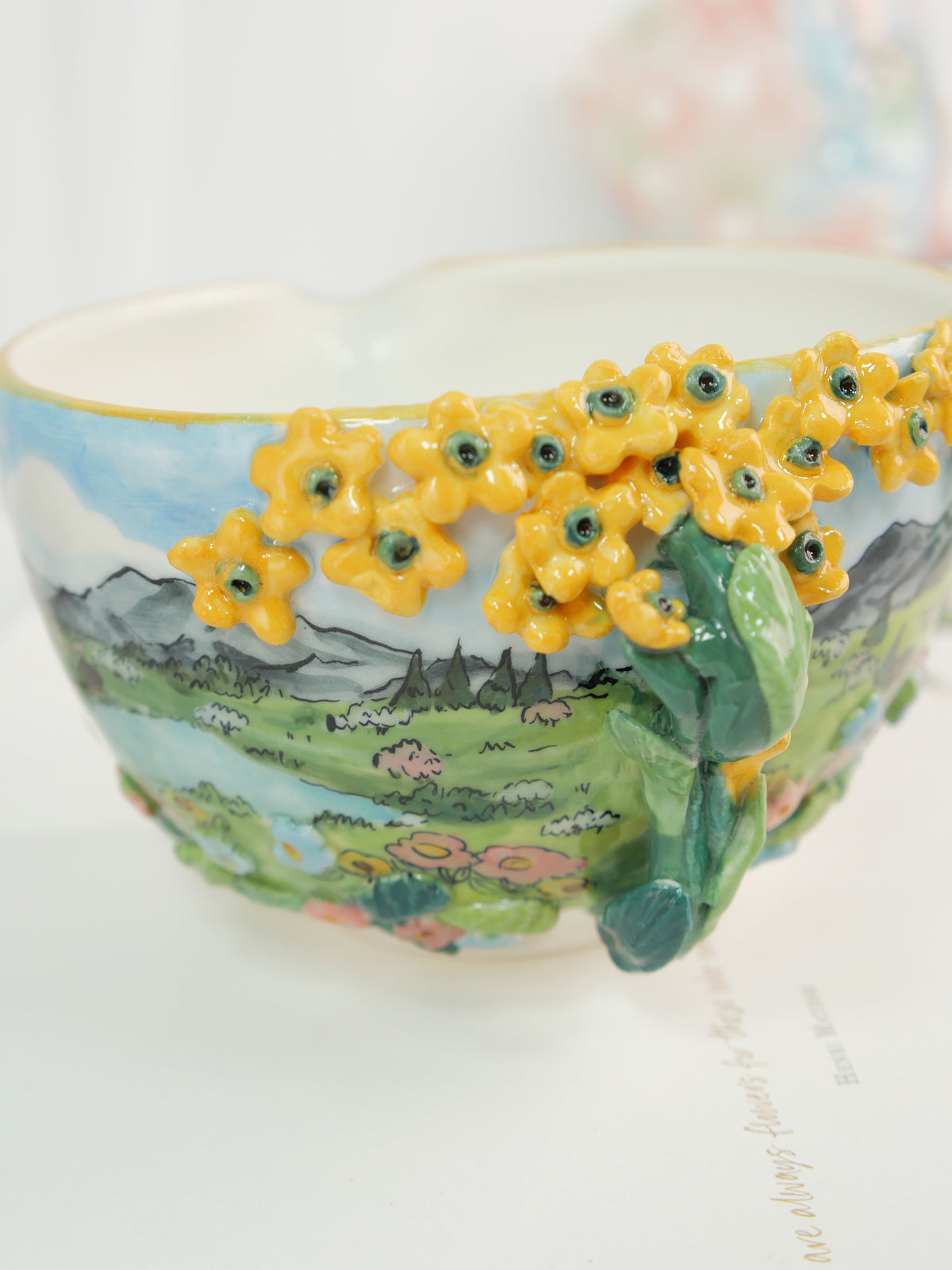 Dolomites Summer — Buttercup Matcha Bowl