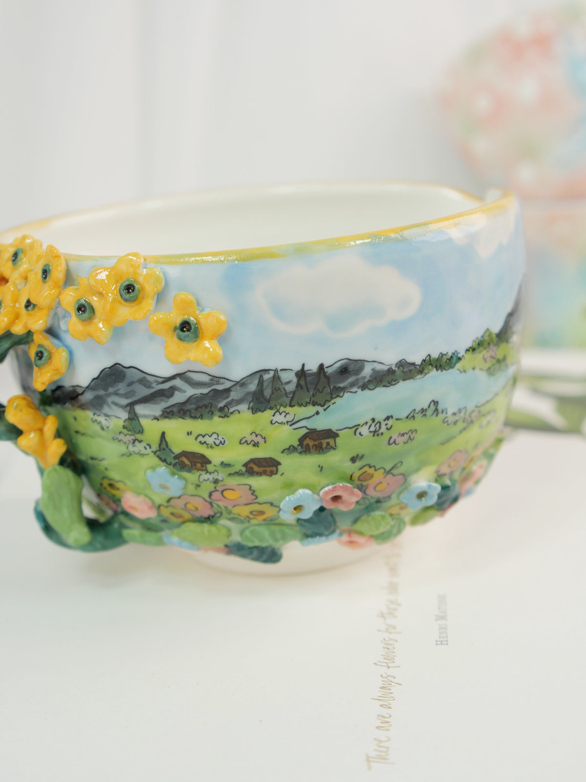 Dolomites Summer — Buttercup Matcha Bowl