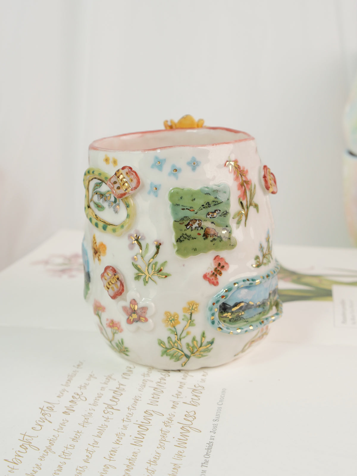 Alpine Poppies mug