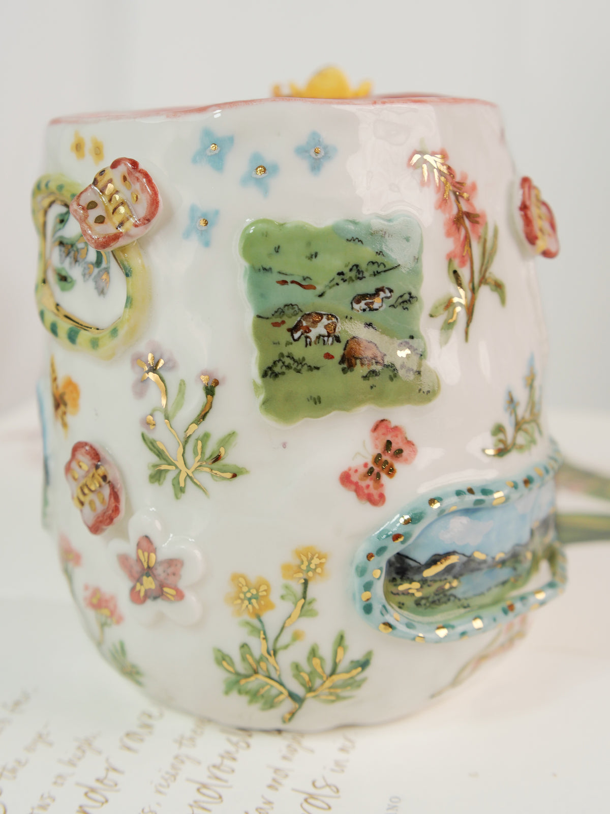 Alpine Poppies mug